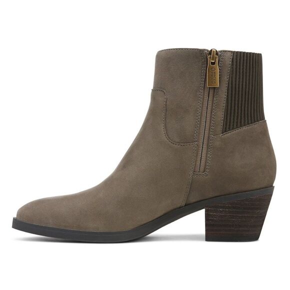 Vionic Shoes - Vionic Waterproof Side Zip Nubuck Leather Boots - Shantelle